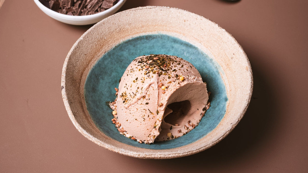 Chocolate and Kombu Ice Cream - Lofoten Seaweed