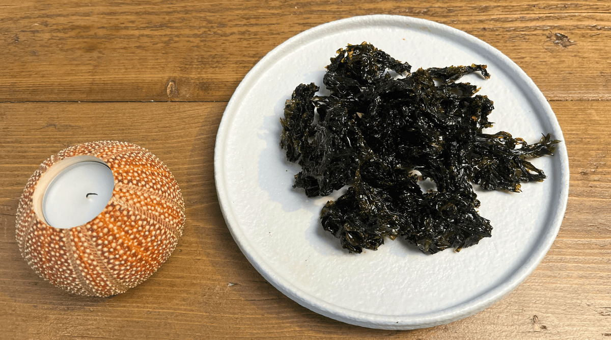 Sprø chips av nori