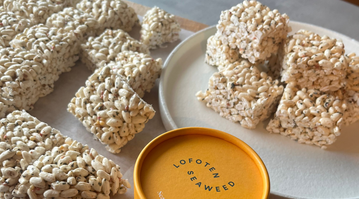 Furikake Rice Crispy Squares