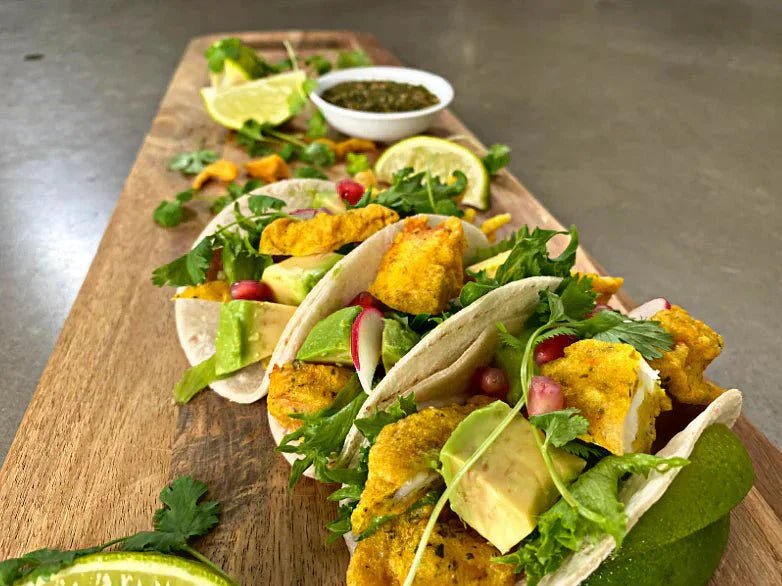 Fish tacos with seaweed - Lofoten Seaweed