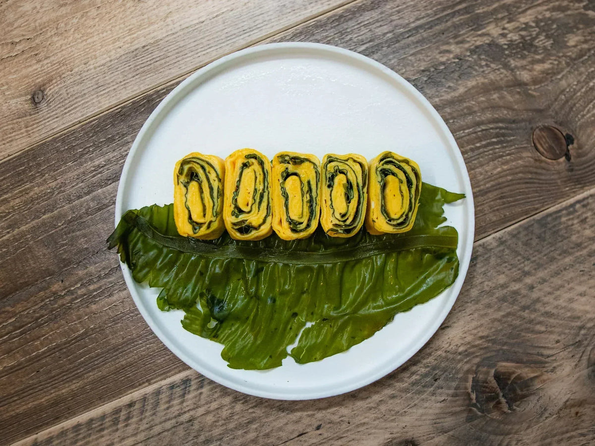 Omelettrull med tang