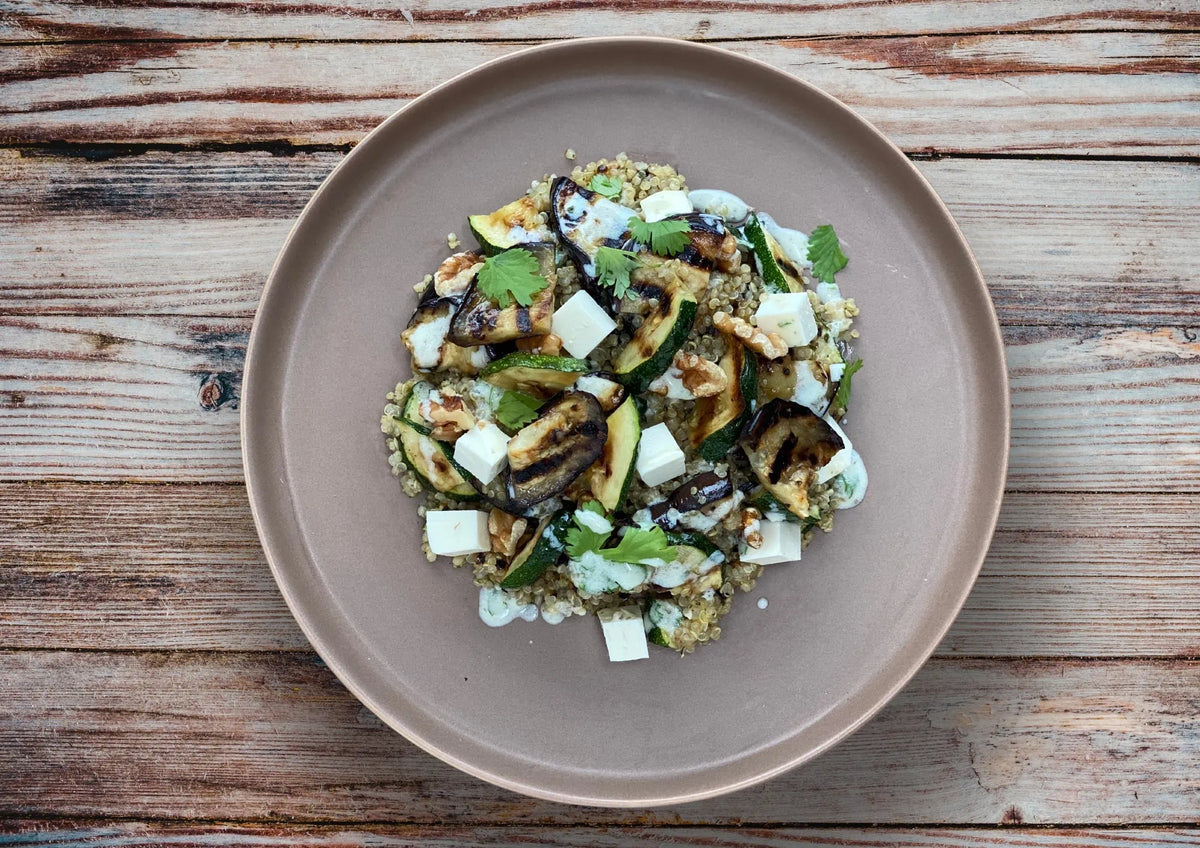 Quinoa salad with Mediterranean vegetables - Lofoten Seaweed