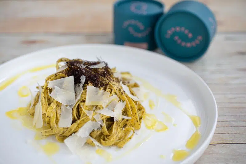 Trüffeltang Tagliatelle