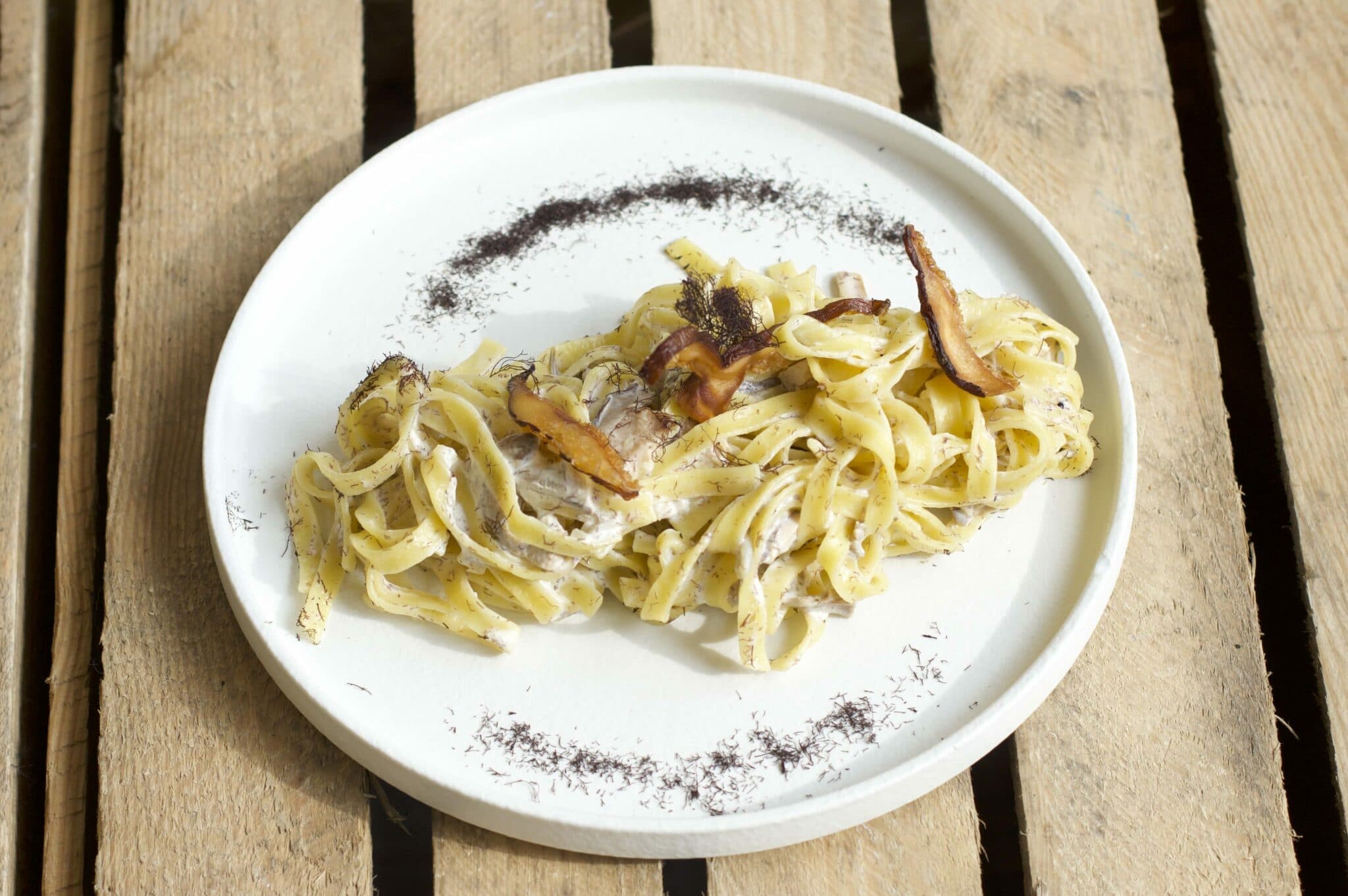 Mushroom Tagliatelle with Truffle Seaweed Seaweed Recipes