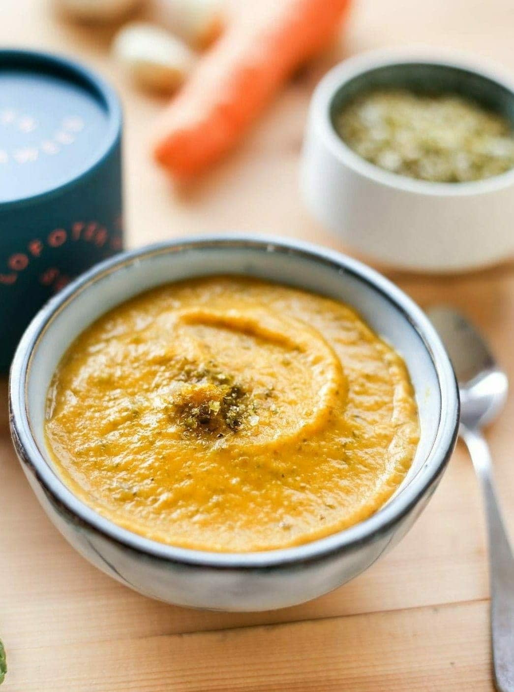 Sweet Potato and Squash Soup with Winged Kelp Seaweed Recipes