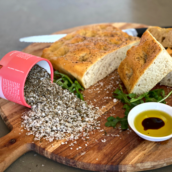 Smoked Seaweed Foccacia