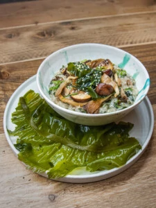 wakame butter rice porridge