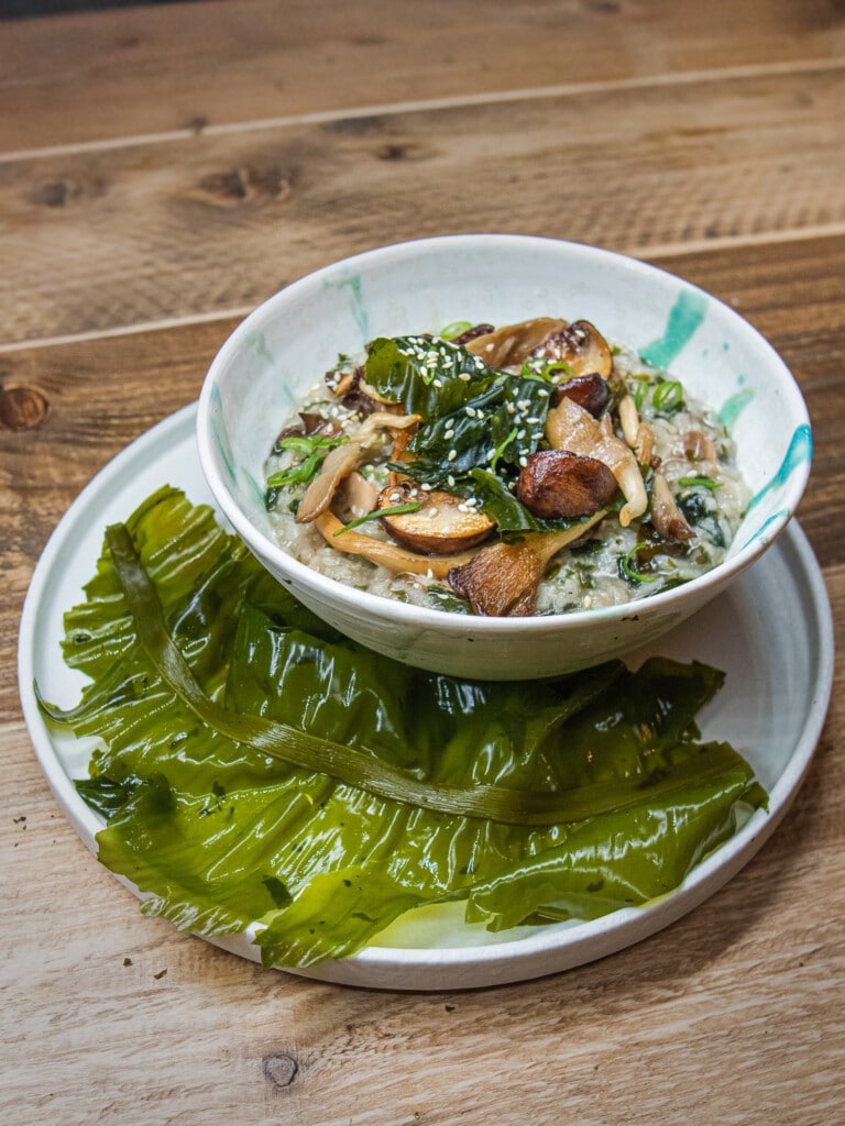 wakame butter rice porridge