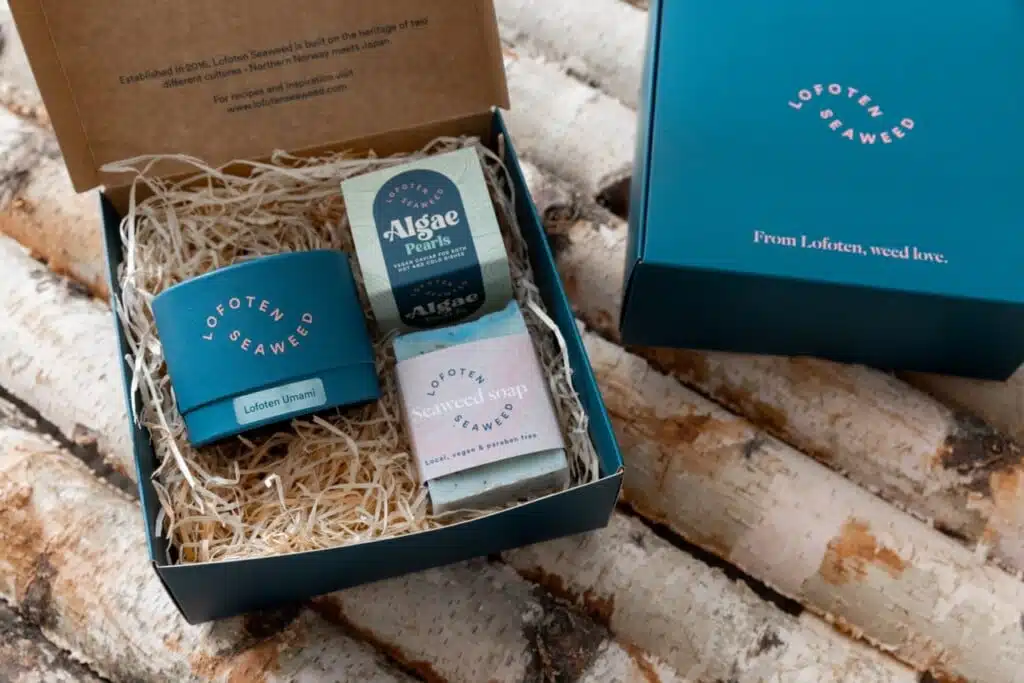 lofoten seaweed custom gift box
