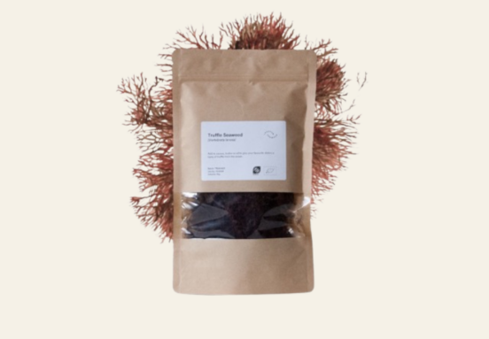 Bag of dried truffle seaweed