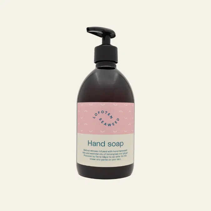 Bottle of hand soap