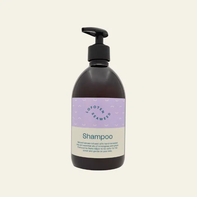 Bottle of shampoo