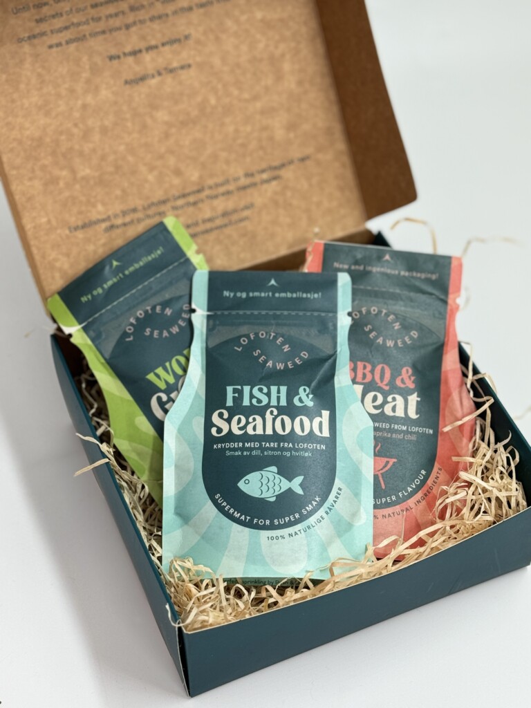 Lofoten Seaweed gift box with spice blends
