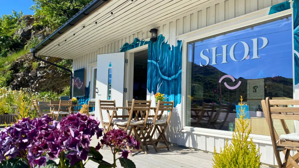 The Ocean Shop in Napp - shopping in Lofoten