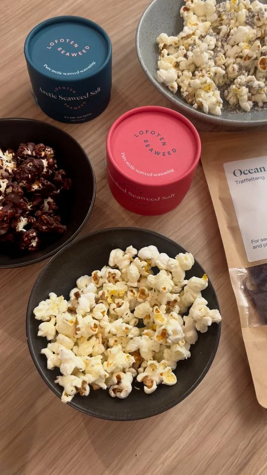 Seaweed popcorn for Valentine’s 💕
Perfect for sharing… or not. We won’t judge.

Which one will you try first?